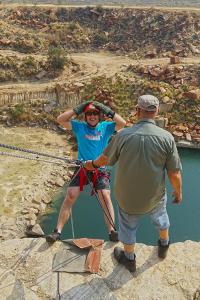 Abseiling Ingwenya tours     