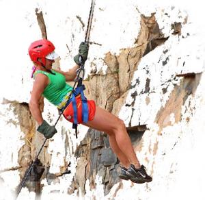 Team building and abseiling     