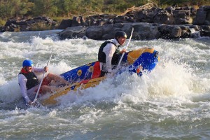 "Hellsgate", on a three day Orange River rafting tour 