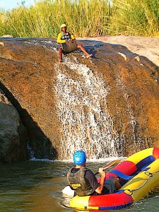 Bum slide Ghum Ghum falls  