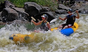 Team building Parys river rafting 